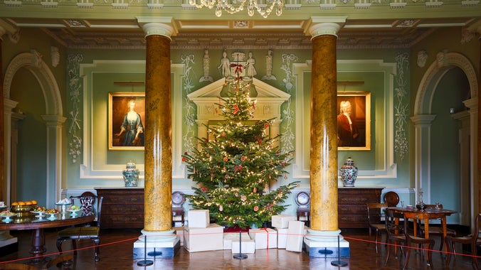Christmas Tree in Mansion House